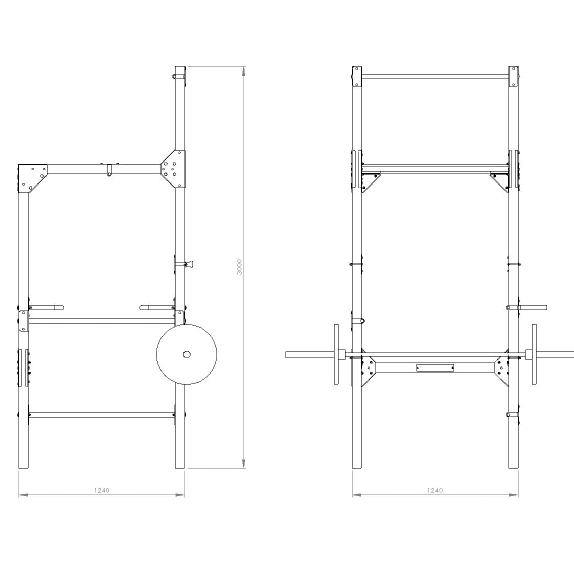 Fitness Pro -outdoor fitnesstoestel