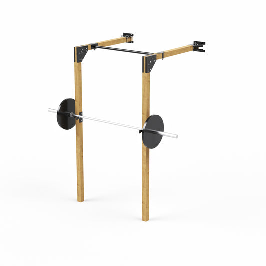 Outdoor Squatrek - wandmontage