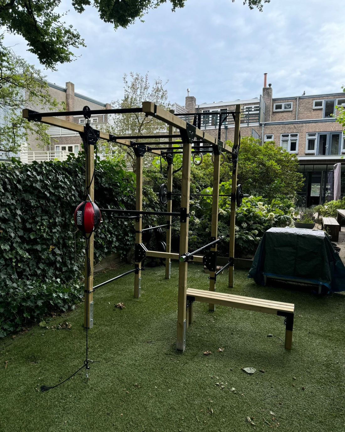 Hoe maak je een home Gym in je eigen tuin?